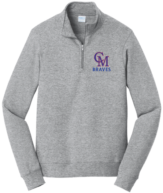 CM Braves Fleece 1/4 Zip