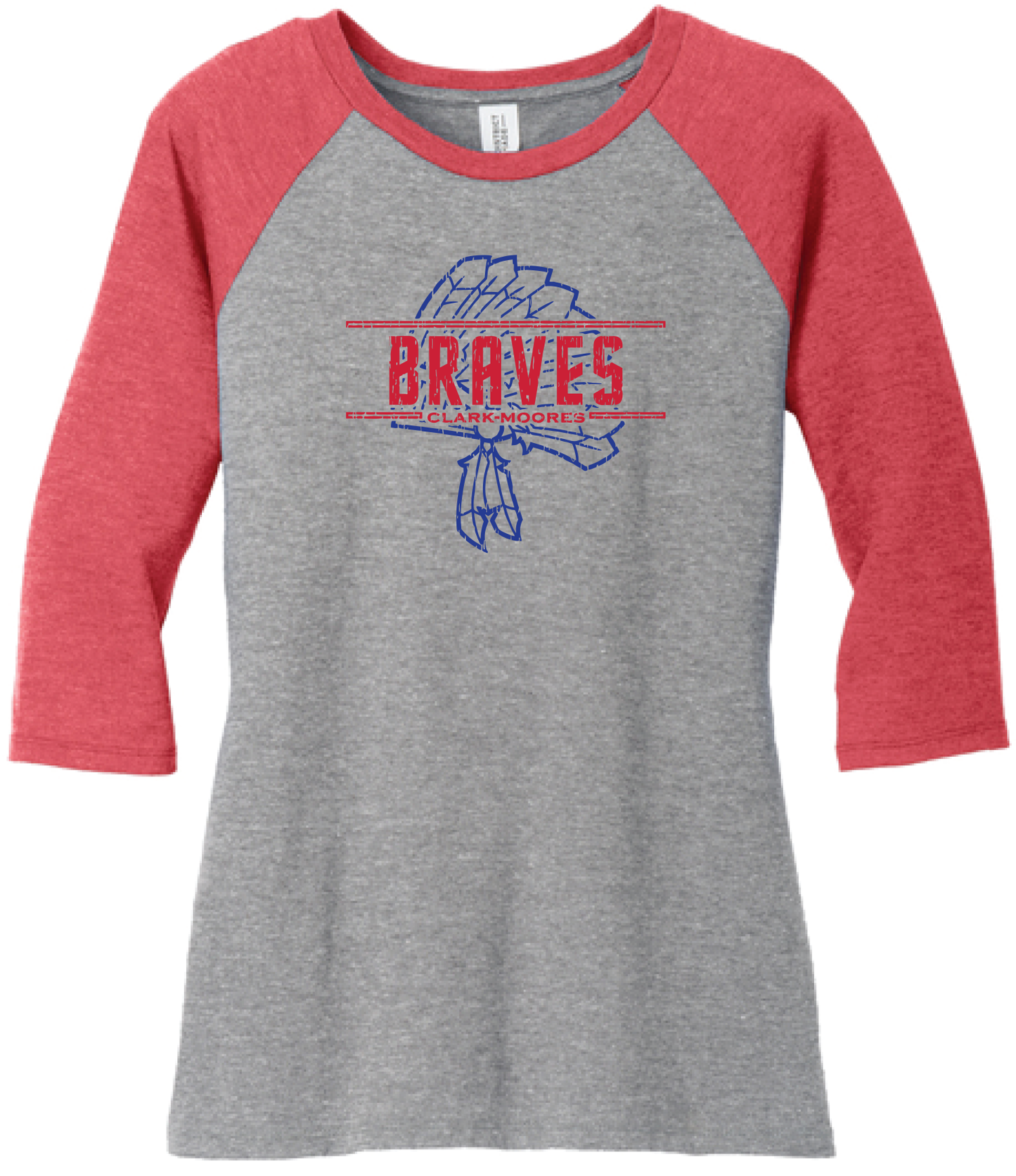 CM Braves Head Dress T-Shirt