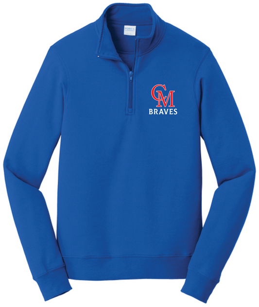 CM Braves Fleece 1/4 Zip