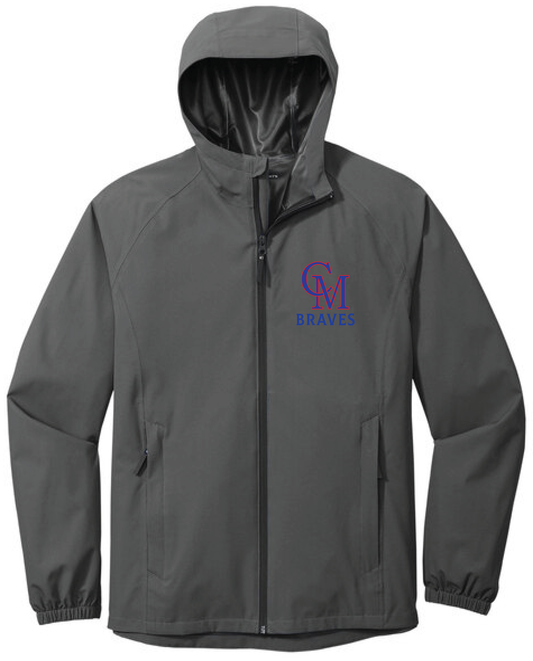CM Braves Men's Rain Jacket